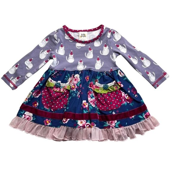 Wildflowers Mandy Ballet Cat Dress Size 12 Months